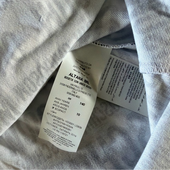 Moschino White and Black Kids Matching Set size 10 - Picture 8 of 8